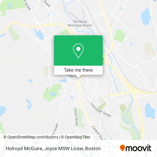 Mapa de Holroyd McGuire, Joyce MSW Licsw