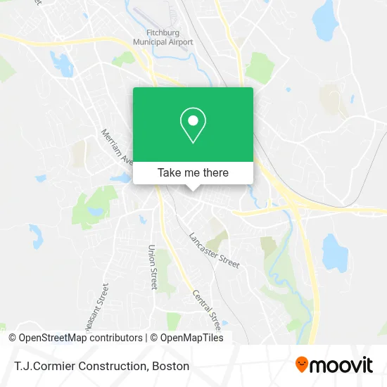T.J.Cormier Construction map