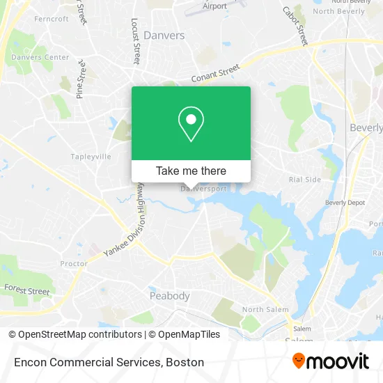 Encon Commercial Services map