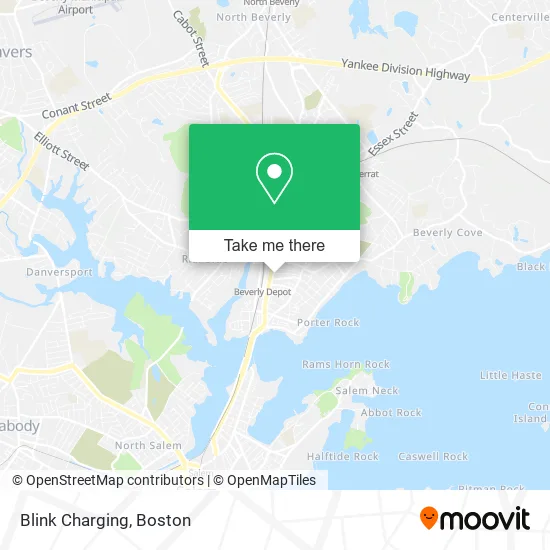 Blink Charging map