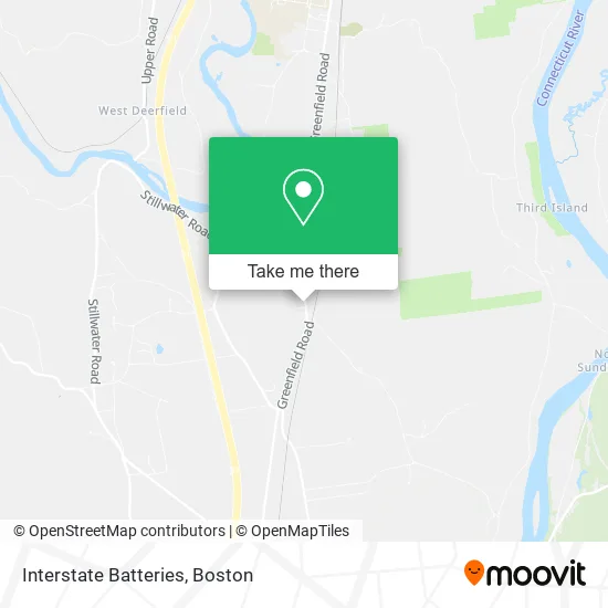 Interstate Batteries map