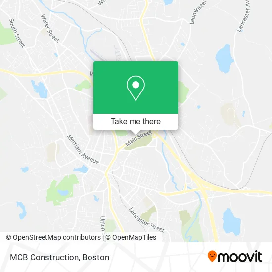 MCB Construction map