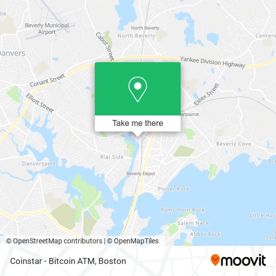 Coinstar - Bitcoin ATM map