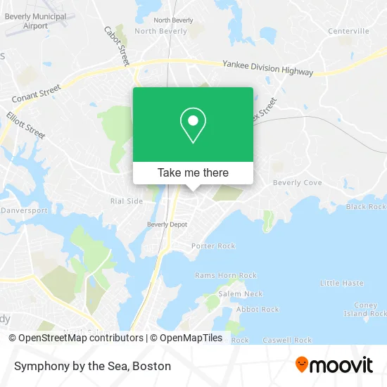 Mapa de Symphony by the Sea