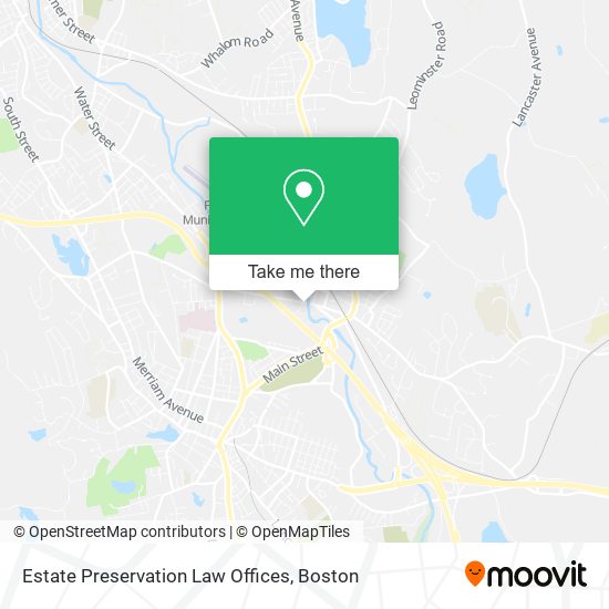 Estate Preservation Law Offices map