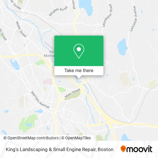 King's Landscaping & Small Engine Repair map