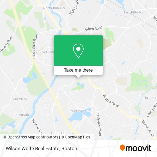 Wilson Wolfe Real Estate map