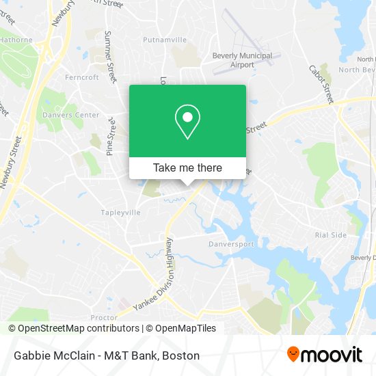 Mapa de Gabbie McClain - M&T Bank