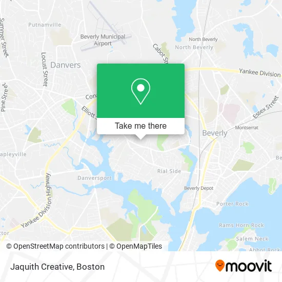 Jaquith Creative map