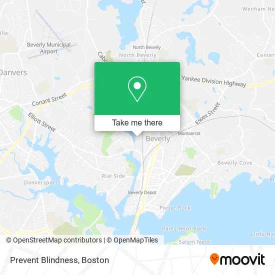Prevent Blindness map