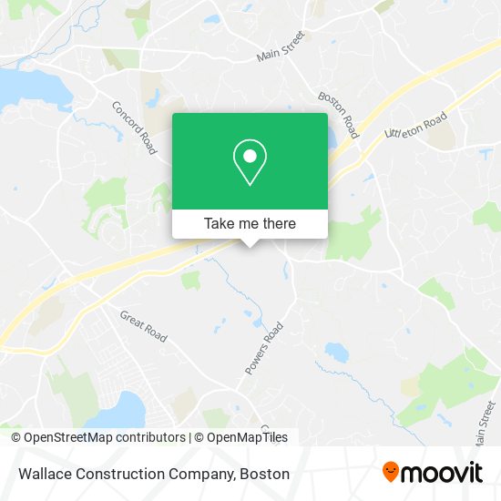 Wallace Construction Company map