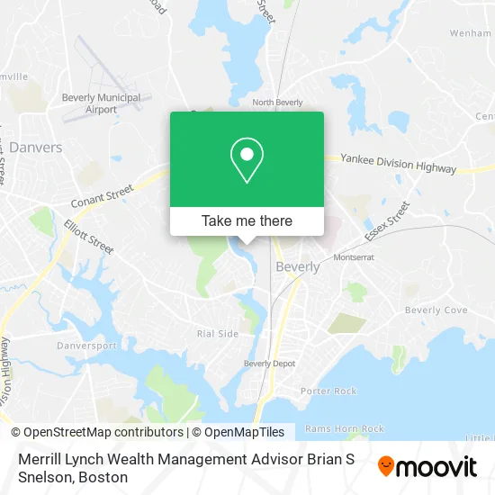 Merrill Lynch Wealth Management Advisor Brian S Snelson map