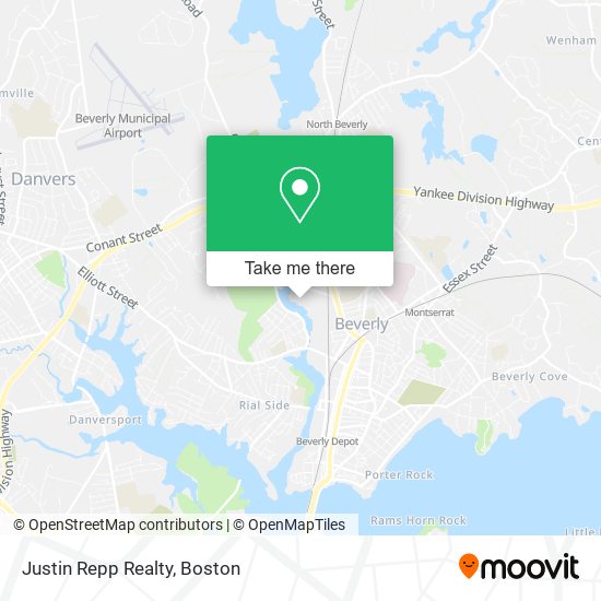 Justin Repp Realty map