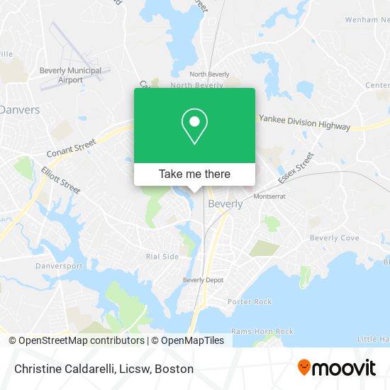 Christine Caldarelli, Licsw map