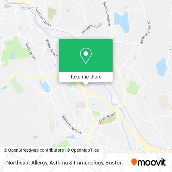 Mapa de Northeast Allergy, Asthma & Immunology