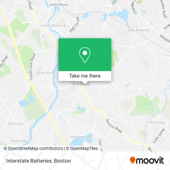 Interstate Batteries map