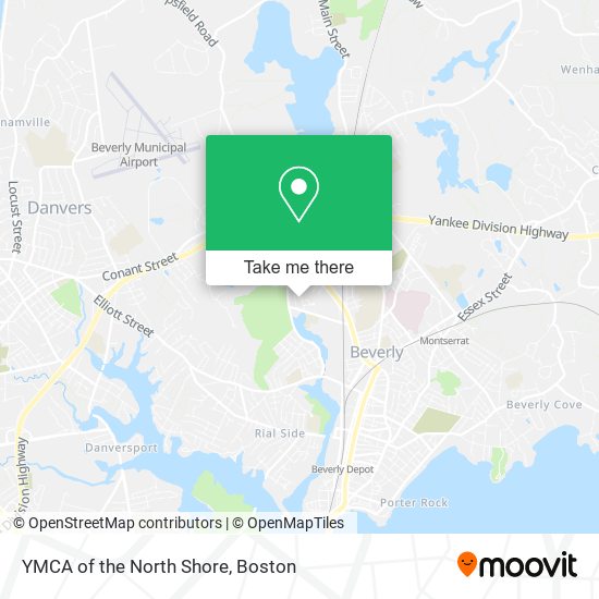Mapa de YMCA of the North Shore