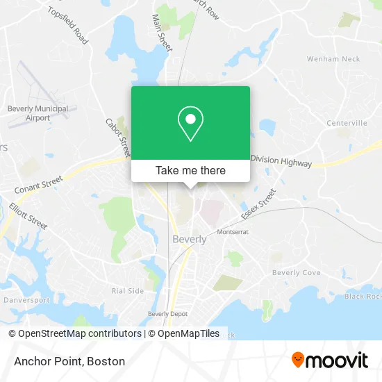 Anchor Point map