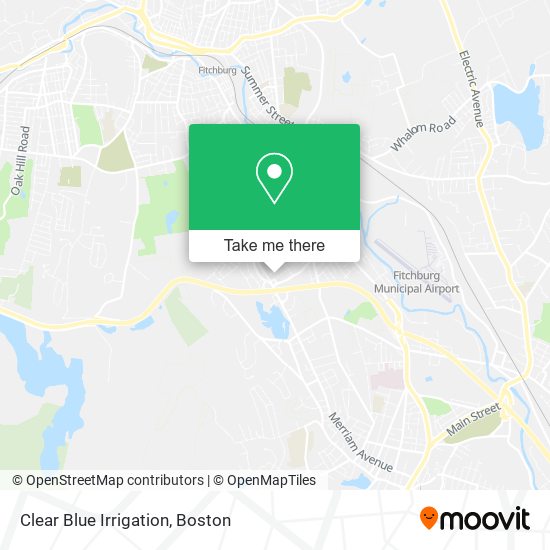 Clear Blue Irrigation map