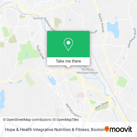 Mapa de Hope & Health Integrative Nutrition & Fitness