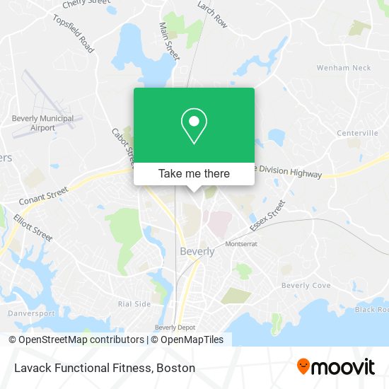 Lavack Functional Fitness map