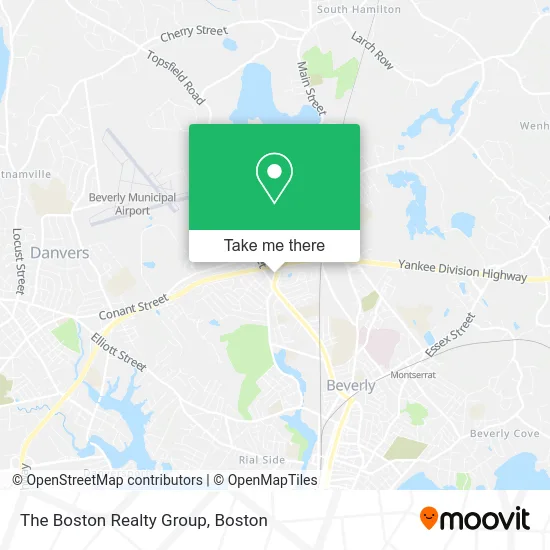 The Boston Realty Group map