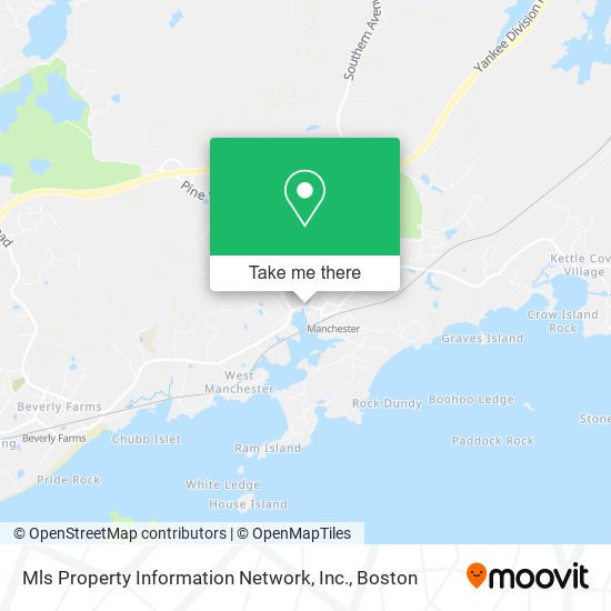 Mapa de Mls Property Information Network, Inc.