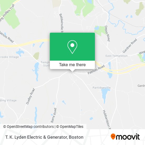 Mapa de T. K. Lyden Electric & Generator