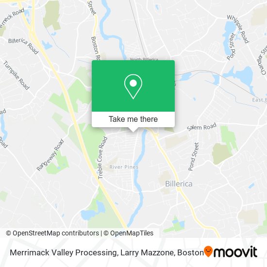 Merrimack Valley Processing, Larry Mazzone map