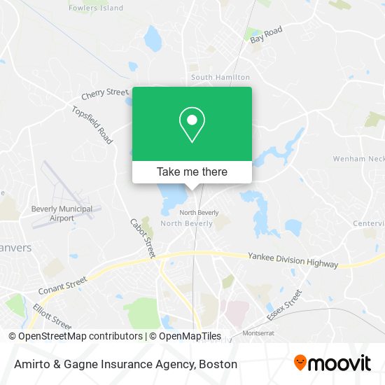 Amirto & Gagne Insurance Agency map