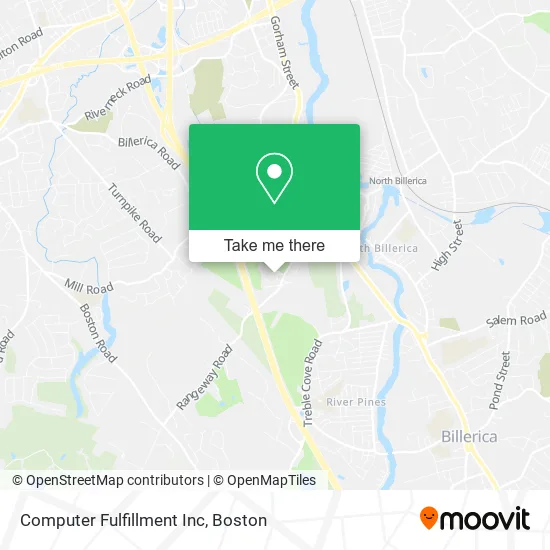 Computer Fulfillment Inc map