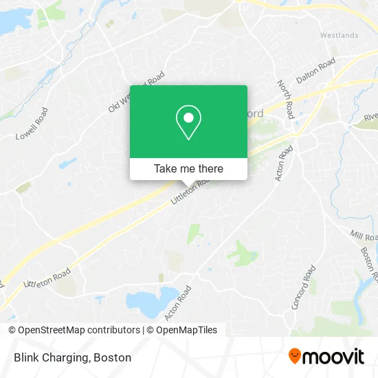 Blink Charging map