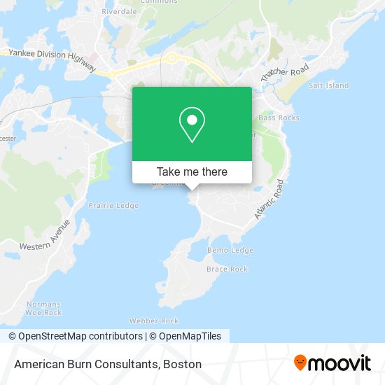 American Burn Consultants map