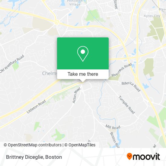 Mapa de Brittney Diceglie