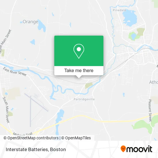 Interstate Batteries map