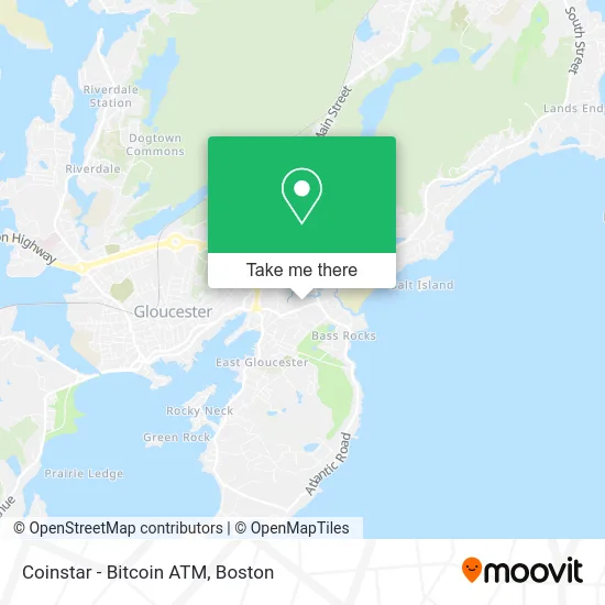 Coinstar - Bitcoin ATM map