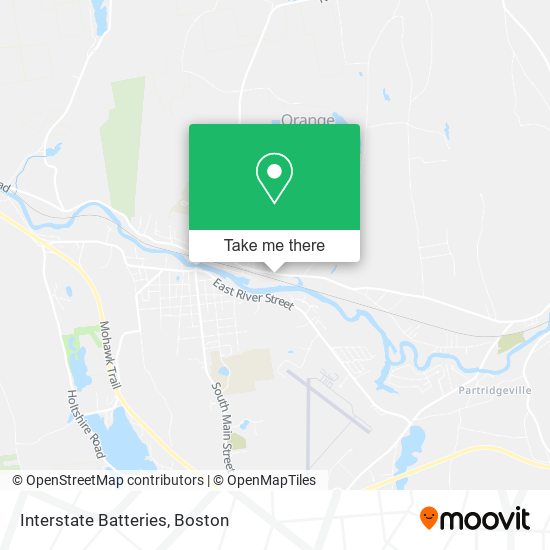 Interstate Batteries map