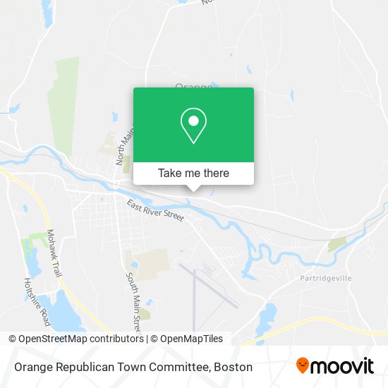 Mapa de Orange Republican Town Committee