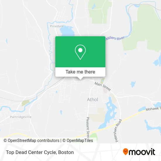 Top Dead Center Cycle map