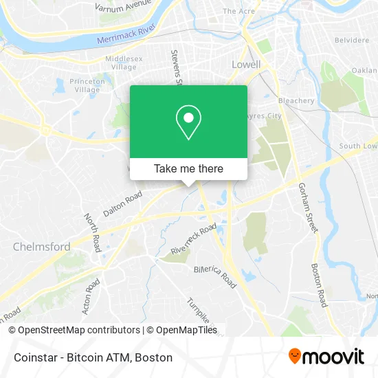 Coinstar - Bitcoin ATM map