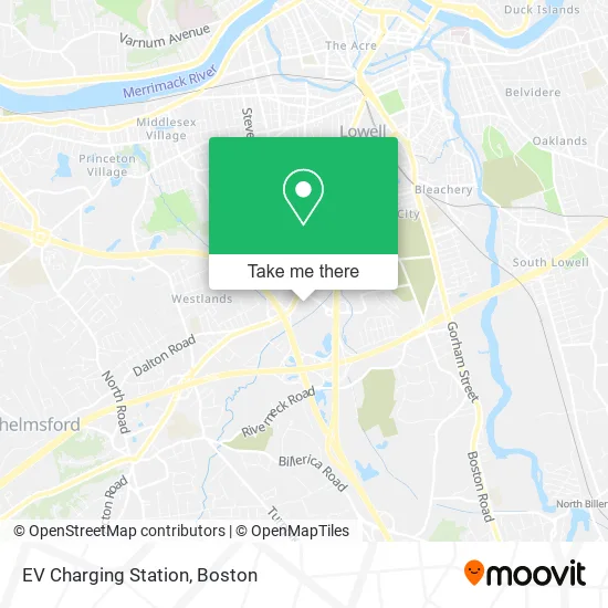 EV Charging Station map