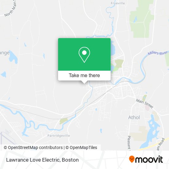 Mapa de Lawrance Love Electric