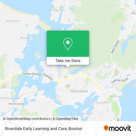 Riverdale Early Learning and Care map