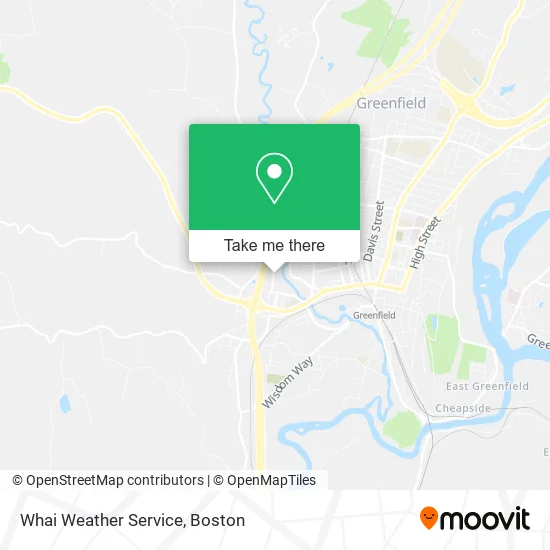 Whai Weather Service map