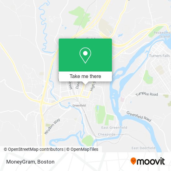 MoneyGram map