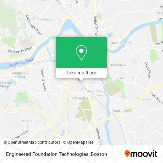 Engineered Foundation Technologies map