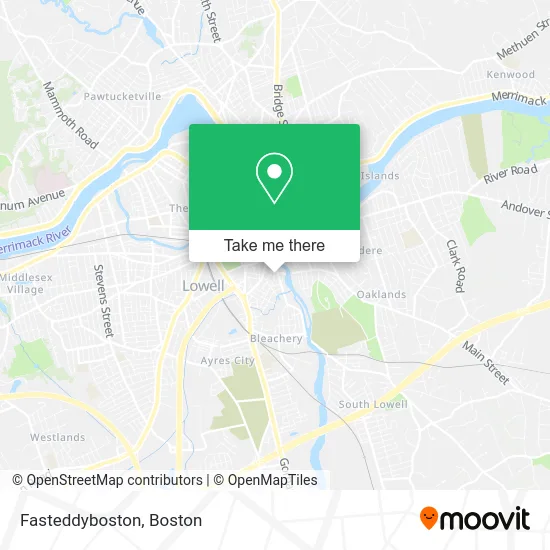 Fasteddyboston map