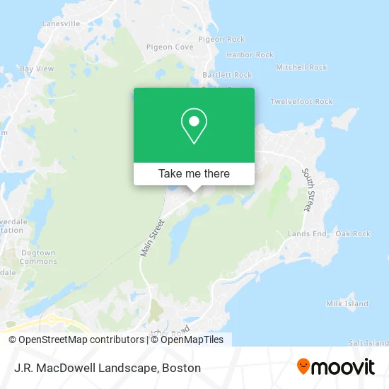 J.R. MacDowell Landscape map