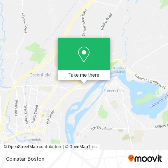 Coinstar map