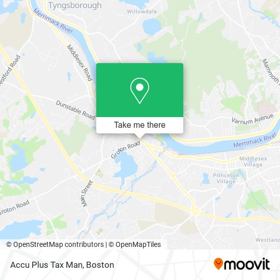 Accu Plus Tax Man map